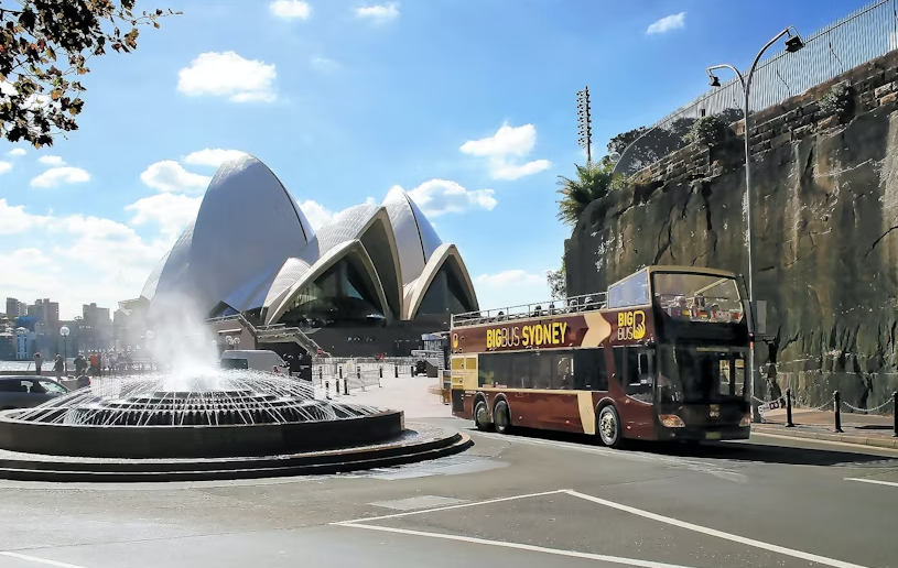 Big Bus tour of Sydney